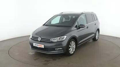 Schwarz Gebraucht 2017 VW Touran Highline Van / Kleinbus | 17.990 € (Superpreis)