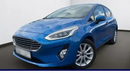 Gebraucht Ford Fiesta Titanium 95 PS (69 kW) 2020 Dynamic blau Kleinwagen