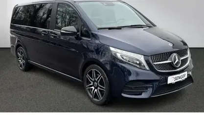 Brugt Mercedes V300 AMG 237 HK (174 kW) 2022 Blå MPV