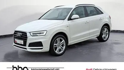 Gebraucht Audi Q3 Advanced Plus 180 PS (132 kW) 2017 Weiß SUV