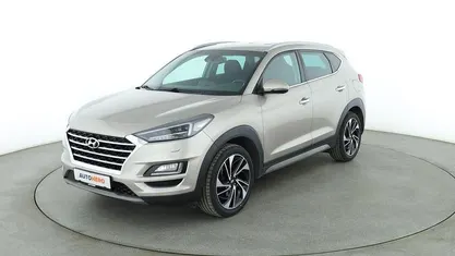 Gebraucht Hyundai Tucson Premium 177 PS (130 kW) 2019 Weiß SUV