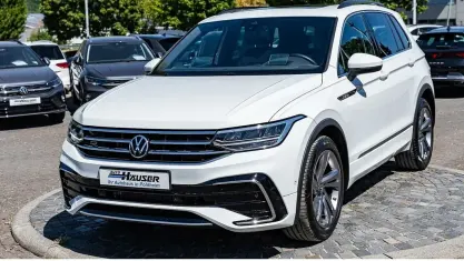 Gebraucht VW Tiguan R-line 150 PS (110 kW) 2023 Weiss SUV