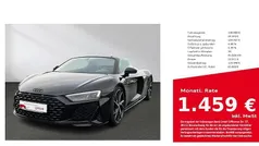 Mythosschwarz metallic Gebraucht 2022 Audi R8 Spyder Performance Cabrio | 138.880 € (Guter Preis)