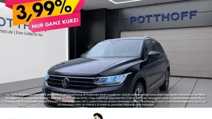 Gebraucht VW Tiguan Active 150 PS (110 kW) 2022 Schwarz SUV