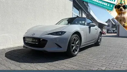 Neu Mazda MX5 Exclusive-Line 96 PS (70 kW) 2025 Grau Cabrio