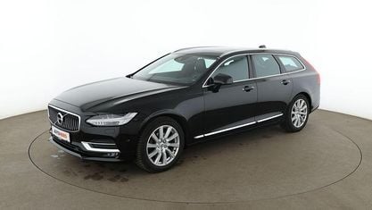 Brugt Volvo V90 Inscription 2017 Sort Stationcar
