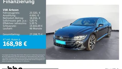 Gebraucht VW Arteon R-line 218 PS (160 kW) 2021 Limousine