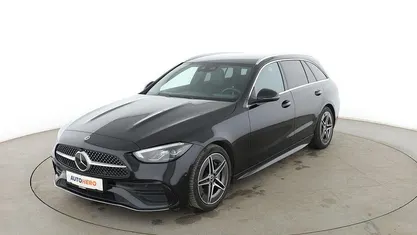Usata Mercedes C220 AMG line 200 CV (147 kW) 2021 Nero Station wagon