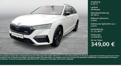 Gebraucht 2023 Skoda Octavia RS Kombi | 32.880 € (Fairer Preis)