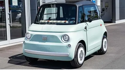 Neu Fiat Topolino 2025 Gruen Kleinwagen