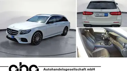 Gebraucht Mercedes E400 AMG line 340 PS (250 kW) 2018 Weiß Kombi