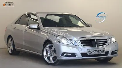 Brugt Mercedes E500 387 HK (284 kW) 2009 Sølv Sedan