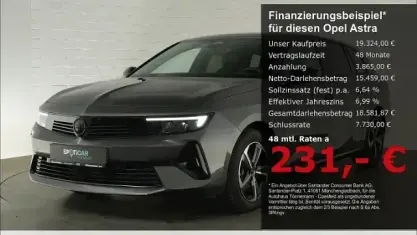 Gebraucht Opel Astra 131 PS (96 kW) 2024 Vulkan grau Kombi