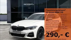 Weiss Gebraucht 2020 BMW 330e M Sport Kombi | 28.450 € (Fairer Preis)