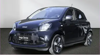 Gebraucht Smart ForFour Electric Drive Passion 60 kW (82 PS) 2021 Karosserie in black Limousine