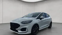 Weiß frozen white Gebraucht 2022 Ford Fiesta ST-Line Kleinwagen | 18.290 € (Fairer Preis)