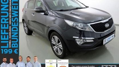 Brugt Kia Sportage Spirit 166 HK (122 kW) 2015 Sort SUV