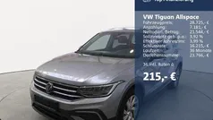 Pyrit silber metallic Gebraucht 2022 VW Tiguan Allspace Life SUV | 28.725 € (Guter Preis)