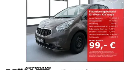 Gebraucht Kia Venga 90 PS (66 kW) 2017 Beige Kleinwagen