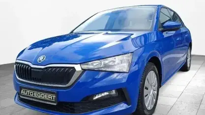 Gebraucht Skoda Scala Cool Plus 95 PS (69 kW) 2023 Blau Kleinwagen