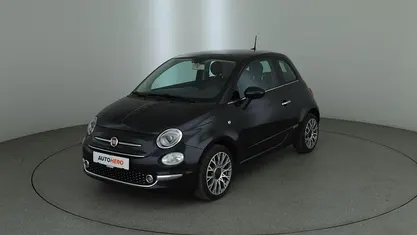 Schwarz Gebraucht 2017 Fiat 500 Lounge Limousine | 7.800 € (Fairer Preis)