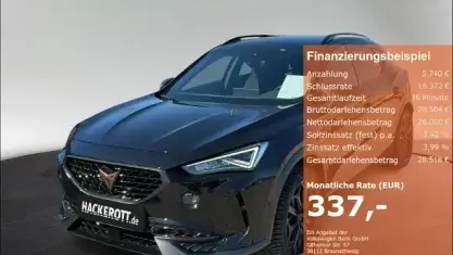 Gebraucht Cupra Formentor VZ 245 PS (180 kW) 2023 Schwarz SUV