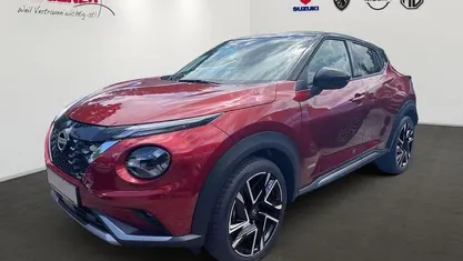 Fuji sunset red/ black Neu 2025 Nissan Juke 360º SUV | 29.990 € (Fairer Preis)