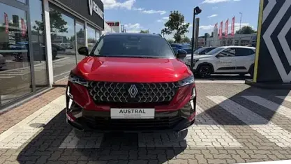 Neu Renault Austral Techno 148 PS (108 kW) 2025 Dezirrot mit dach in black pearlschwarz (rot) SUV