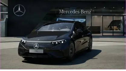 Gebraucht Mercedes EQS580 Premium Plus 384 kW (523 PS) 2025 Schwarz