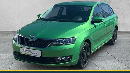 Gebraucht Skoda Rapid Drive 110 PS (80 kW) 2018 Grün Kleinwagen