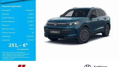 Gebraucht VW Tiguan Goal 150 PS (110 kW) 2025 Nightshade blue SUV