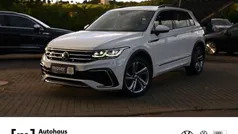 Pure white Gebraucht 2021 VW Tiguan R-line SUV | 36.490 € (Fairer Preis)