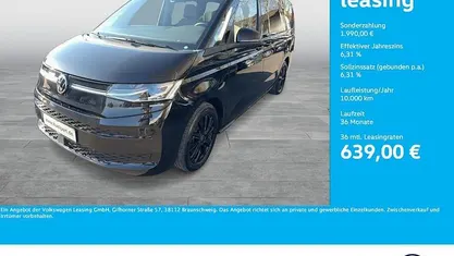 Gebraucht VW Multivan 218 PS (160 kW) 2022 Schwarz Van