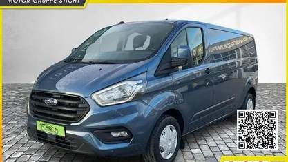 Chroma blau metallic Gebraucht 2022 Ford Transit Custom Trend Limousine | 24.990 € (Fairer Preis)
