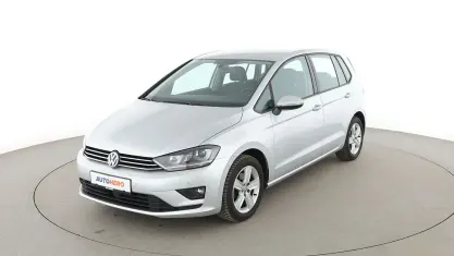 Gebraucht VW Golf Sportsvan Comfortline 2015 Silber Van / Kleinbus