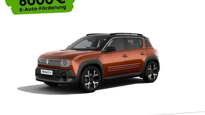 Terracottabraun mit schwarzem dach (braun) Neu 2025 Renault 4 E-Tech Komfort SUV | 34.189 € (Fairer Preis)