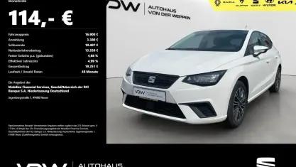 Gebraucht Seat Ibiza Style 116 PS (85 kW) 2024 Weiß Kleinwagen