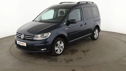 Gebraucht VW Caddy Comfortline 131 PS (96 kW) 2020 Blau Van / Kleinbus