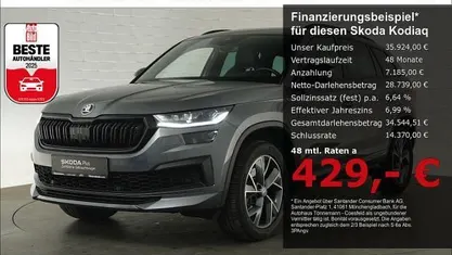 Gebraucht Skoda Kodiaq SportLine 200 PS (147 kW) 2023 Grau SUV