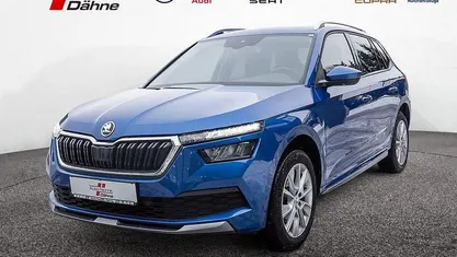 Gebraucht Skoda Kamiq Style 150 PS (110 kW) 2022 Blau / raceblau (metallic) SUV