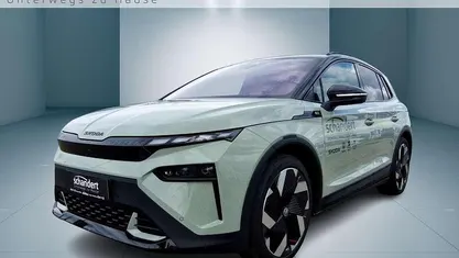 Gebraucht Skoda Elroq First Edition 210 kW (286 PS) 2025 Timianogrün SUV