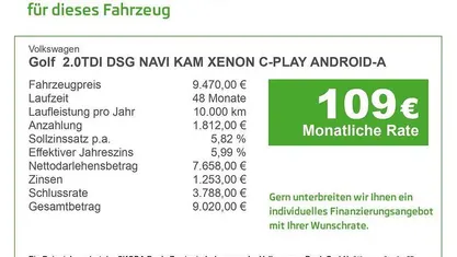 Gebraucht 2010 VW Golf VI Limousine | 9.470 € (Fairer Preis)