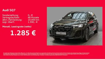 Neu Audi SQ7 Ambiente 507 PS (372 kW) 2026 Grün SUV