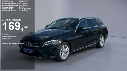 Gebraucht Mercedes C220 Avantgarde 194 PS (142 kW) 2019 Schwarz met Kombi