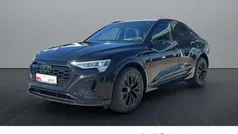 Mythosschwarz metallic Gebraucht 2023 Audi Q8 Sportback e-tron S-Line SUV | 53.440 € (Superpreis)