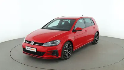 Gebraucht VW Golf VII GTD 2019 Rot Limousine