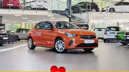 Gebraucht Opel Corsa-e Edition 100 kW (136 PS) 2022 Orange metallic Kleinwagen