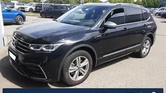 Schwarz Gebraucht 2022 VW Tiguan Allspace R-line SUV | 39.999 € (Fairer Preis)