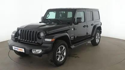 Gebraucht Jeep Wrangler Unlimited Sahara 200 PS (147 kW) 2019 Schwarz SUV