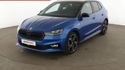 Gebraucht Skoda Fabia Monte Carlo 150 PS (110 kW) 2024 Blau Kleinwagen